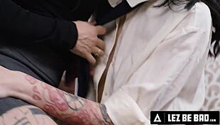 Busty Charlotte Sins Strap-On Railed By Horny Pawg Milf