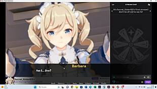 Intense Genshin-Inspired Anime Porn Features Big Tits Bent Over For Doggystyle And Sucking.