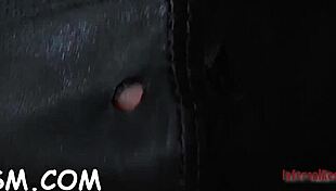 Bound girl gets fucked hard with electricity?