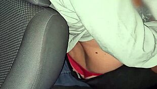 Boyfriend Fucks Me in Car While Cuckold Drives