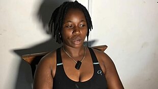 chatting with a top nigerian female model during casting