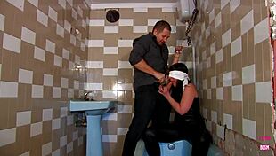 hey, this super sensual brunette with an amazing body is getting fucked reverse cowgirl style!