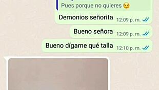 Doña mary gets horny and sends nudes