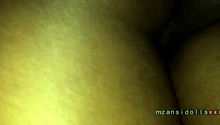 African ebony babe getting fucked in dorm