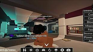 Perrita gringa quiere sexo en roblox!