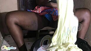 Weekend laundry as a housewife