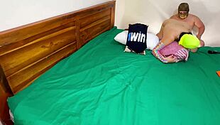 The passion that consumes us—my stepsister's husband fucks me so good, making me ride his dick and cum without a condom. Sorry, stepsister?