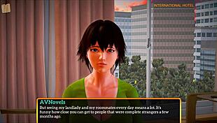 Big ass teen plays intriguing family game with redhead