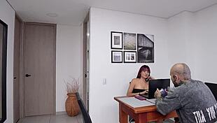 I Allow My Boyfriend to Fuck My Colombian Step Sister-in-Law While Riding Him - Allison Sweet