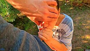 Horny Stepsister Rubs Panties, Achieves Powerful Cumshot