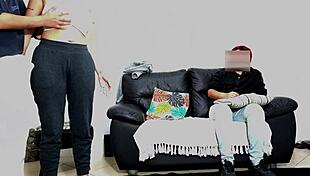 stepfather tested his sons girlfriend in front of him