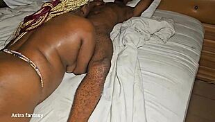 house boy seduces madam with big dick after she asks for an oil massage