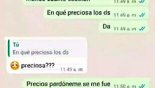 Doña mary gets horny and sends nudes