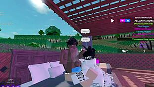 threesome blacked two bunnies one bull