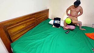 The passion that consumes us—my stepsister's husband fucks me so good, making me ride his dick and cum without a condom. Sorry, stepsister?