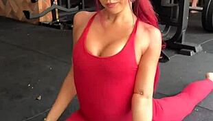 backstage from gym flashing and before the scene with atlanta moreno and maximo garcia