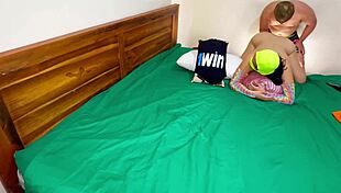 The passion that consumes us—my stepsister's husband fucks me so good, making me ride his dick and cum without a condom. Sorry, stepsister?