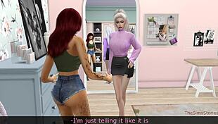 Horny Lesbians Fight With Big Tits And Puffy Pussies!