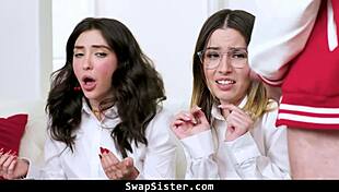 girls grossed out by stepbrothers cocks in taboo swap