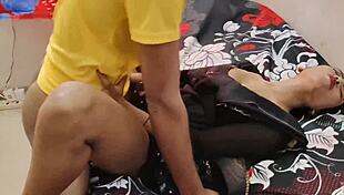 outdoor sex with komal bhabhi sucking cock under stairs