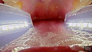 deranged filth loving girl rebel rhyder gets frozen cum bukkake - filmed with probe lens