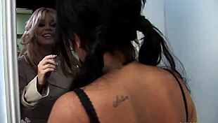 Sext alicia rhodes sucks cock in black lingerie