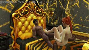 Curvy Redhead Getting Railed By A Huge Cock Black Man