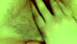 Chubby BBW milf pees in toilet, showing her hairy pussy and big tits in homemade fetish video