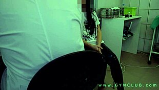 lustful doctor fucks a girl on the table