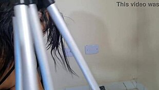 Nicoly Mattos in Forbidden Video Call Takes Cum in Pussy and Plays with It Dripping from Hairy Pussy Until Orgasm