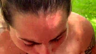 why am i sucking this dick outdoors with lechita?