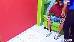 Horny Latina Stepmom Seduces Young Boy, Sucking His Cock in Homemade Fantasy