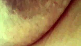 Intensely Sucking On My Big Natural Tits