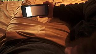 mi hermanastra se atraganta con mi pene despues de ver una pelicula parte 1, deepthroat and facial.