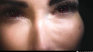 Cute Blonde Ashby Mesmerized Into Intense Lesbian Sex Slave By Brunette Vampire