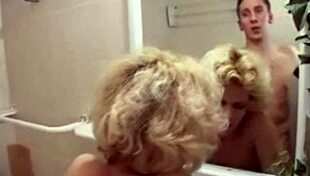 mature woman enjoys her lusty moments at home