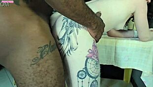 fucking friend's husband while she buys milk