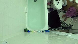 Candy cruises bathtub pov with deepthroat gagging and choking