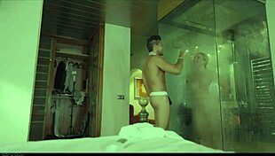 Interracial Sex In The Shower With Wife At Swinger Party