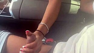 Playing With Dick In The Car
