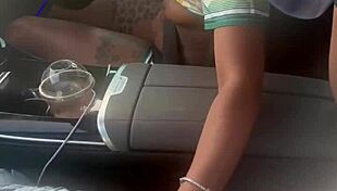 Playing With Dick In The Car