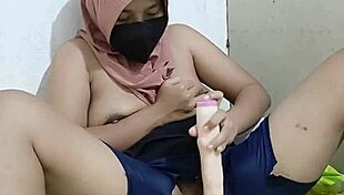 You know that viral video of the Arab hijab teacher with big breasts masturbating in class