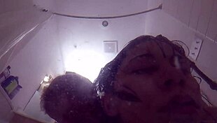 Candy cruises bathtub pov with deepthroat gagging and choking