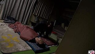 Hot and horny japanese lady maki houjyou makes him cum inside 😍