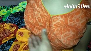 indian hot wife bends over for fucking at home ranch