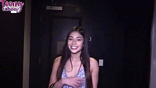 busty xxlayna marie chats with stepdad seth in stockings