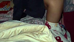 i and my hot girlfriend recorded our first homemade video at midnight part 2 with some erros