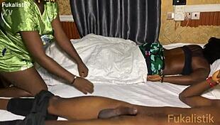 Why is my sister-in-law from Asaba so horny and sneaky fucking BBC with big tits?