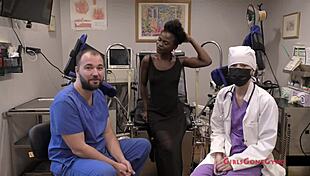 a stimulating exam with rina arem