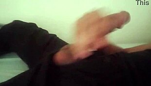 i'm horny guy moaning and jerking my big cockk after work till i cum